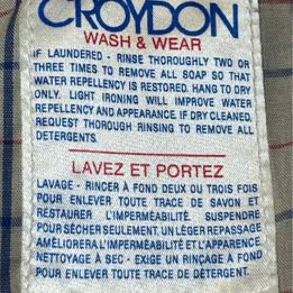 Croydon Taupe Water Resistant Trench Coat. Size 40 - Picture 5 of 8